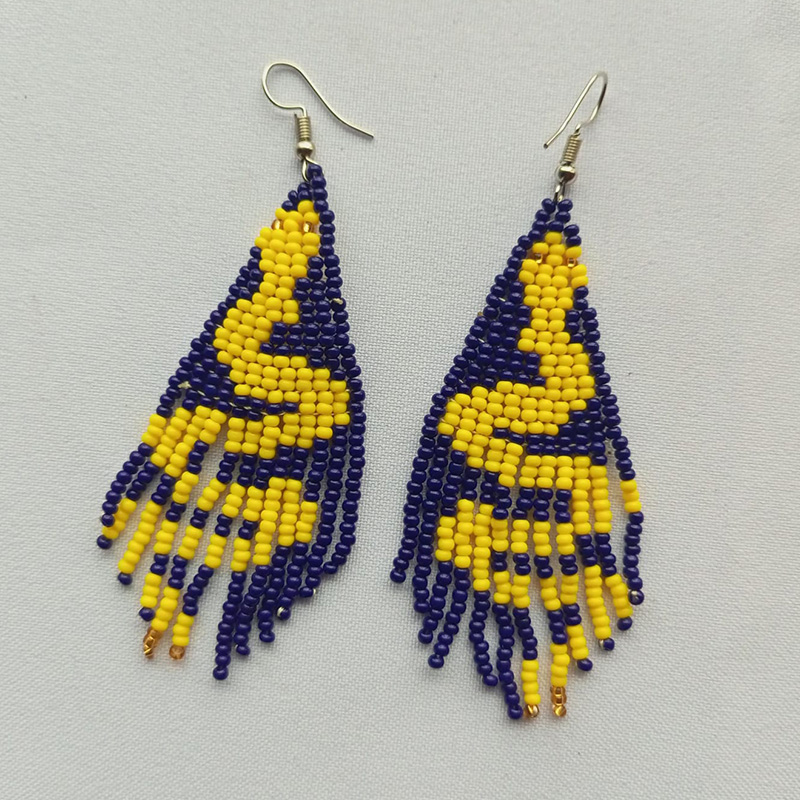 purple-yellow-earrings